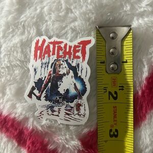 Hatchet Sticker